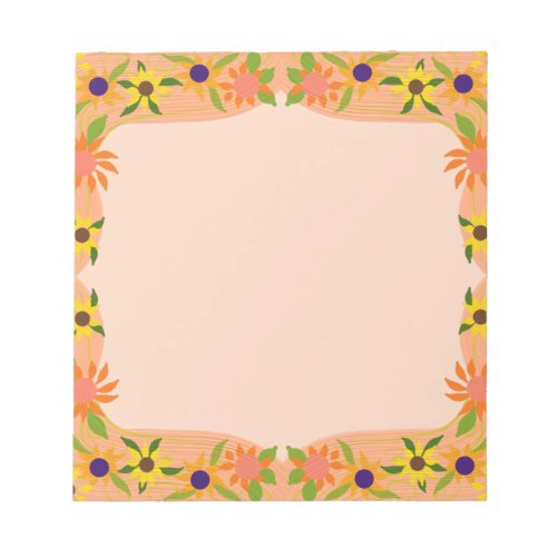 Pretty Petite Flowers Notepad