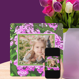 Pretty Phlox Easter Photo Card