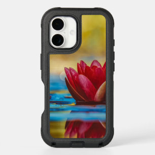 Pretty Photo of a Lotus Flower in a Pond iPhone 16 Case