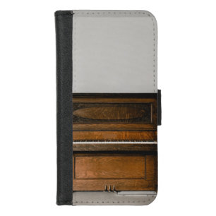 Pretty Piano Artwork iPhone 8/7 Wallet Case