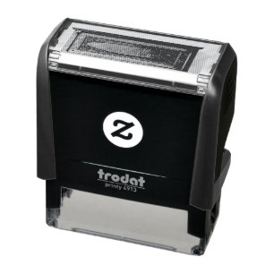 Pretty Piano Artwork Self-inking Stamp