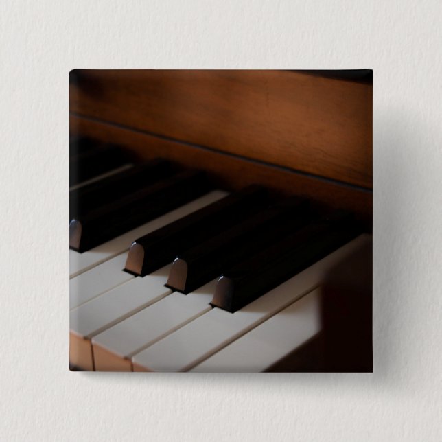 Pretty Piano Button (Front)