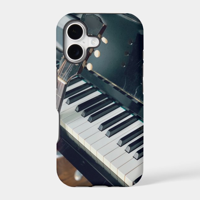 Pretty Piano Design Iphone Case (Back)