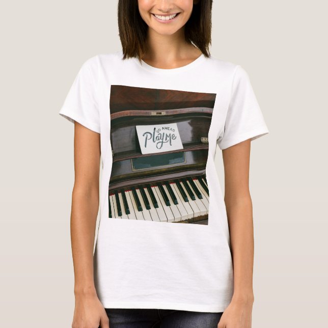Pretty Piano T-Shirt (Front)