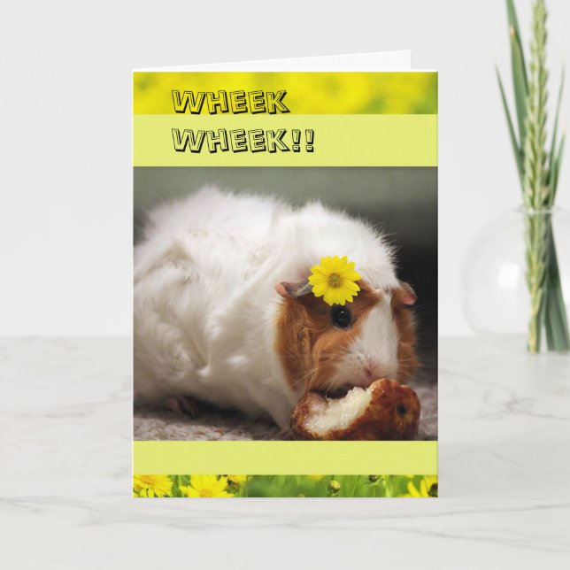 Pretty Pig Mothers Day Card (Front)