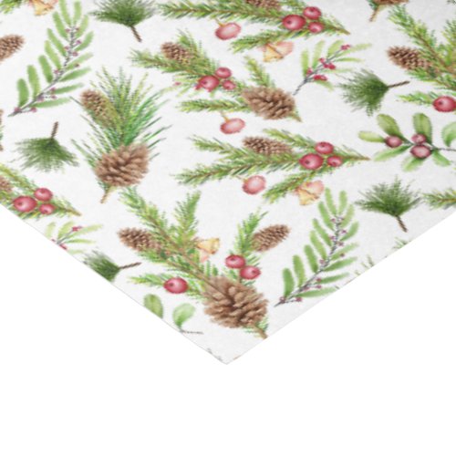 Pretty Pine Cones and Cuttings Botanical Tissue Paper