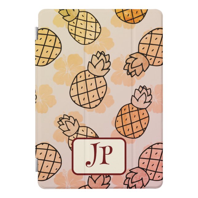 Pretty Pineapples iPad Pro Cover (Front)