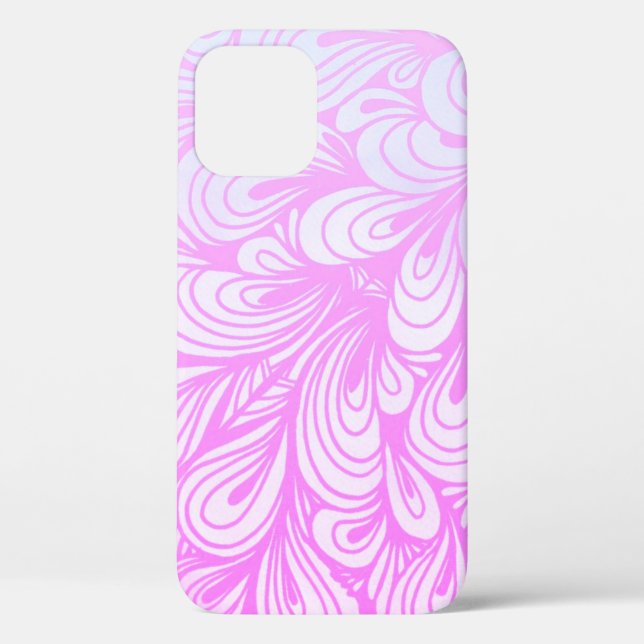 Pretty pink abstract  Case-Mate iPhone case (Back)