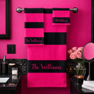 Pretty Pink and Black