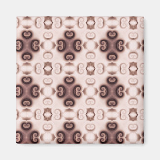 pretty pink and purple pattern magnet