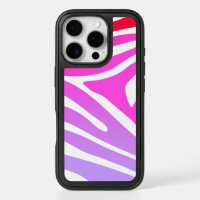Pretty Pink and Purple Zebra Print