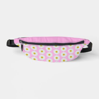 Pretty Pink and White  Daisy Floral 