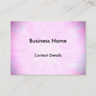 Pretty pink appointment card