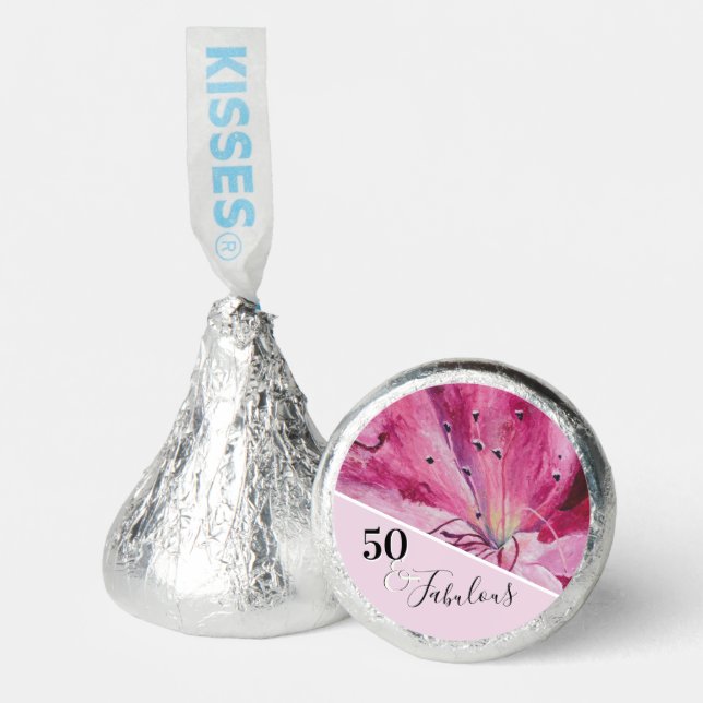 Pretty Pink Azalea Hershey®'s Kisses® (Front)
