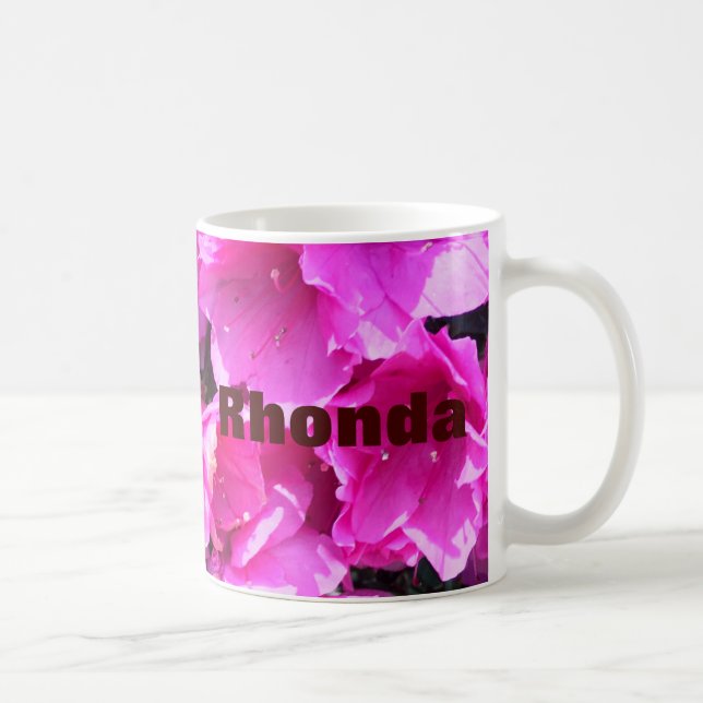 Pretty Pink Azaleas Coffee Mug (Right)