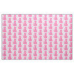 Pretty Pink Baby Girl Cat Fabric