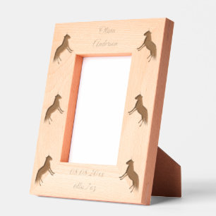 Pretty Pink Baby Girl Unicorn Custom New Baby Engraved Frames