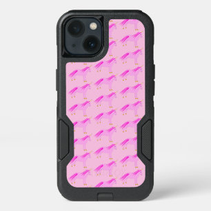 Pretty Pink Baby Girl Unicorn Patterned iPhone 13 Case