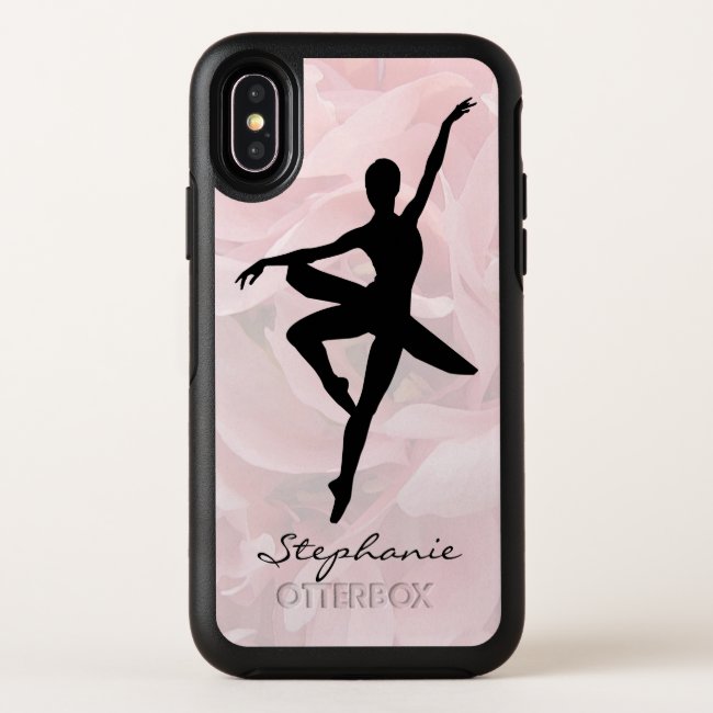 Pretty Pink Ballerina OtterBox iPhone X Case