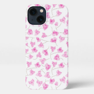 Pretty Pink Bourgenvilla iPhone 13 Case