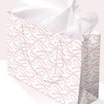 Pretty Pink Bow Pattern Simple Elegant Large Gift Bag<br><div class="desc">Add the finishing touch to your present with an elegant pink bow gift bag. This stylish design features a pretty, ribbon-bow pattern, perfect for birthdays, baby showers, Mother’s Day, wedding anniversaries, and other special occasions. Its cute, modern design makes it a lovely choice for your girlfriend, wife, daughter, or best...</div>