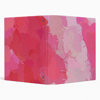Pretty Pink Butterflies 3 Ring Binder