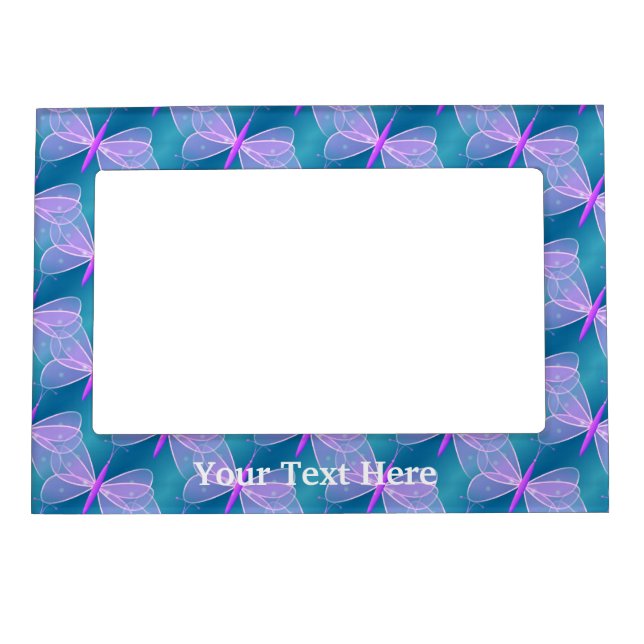 Pretty Pink Butterflies Magnetic Frame (Front)