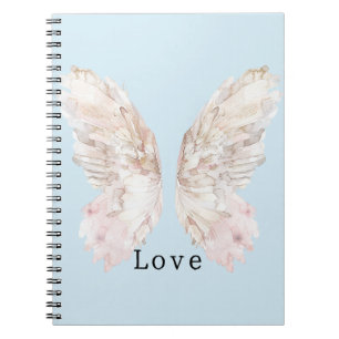 Pretty Pink Butterfly Wings Notebook