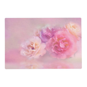 Pretty Pink Carnations Stylish Photography Placemat