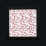 Pretty Pink Cherry Blossom Flowers Bridal Shower Gift Box<br><div class="desc">Pretty Pink Cherry Blossom Flowers Bridal Shower Wedding</div>
