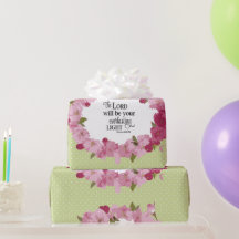 Pretty Pink Christian Flowers Gift