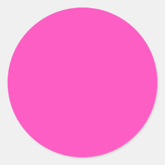 Pretty Pink Classic Round Sticker
