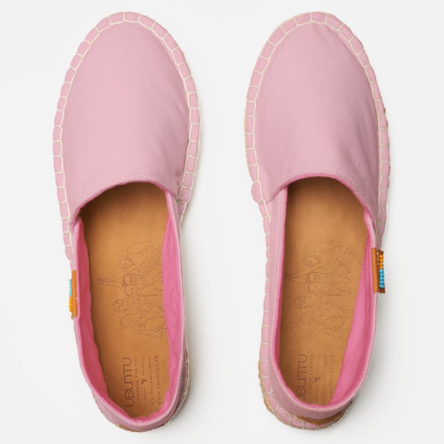 Pretty Pink Espadrilles (Front)