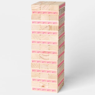 Pretty Pink Fantasy Mermaid Custom Topple Tower