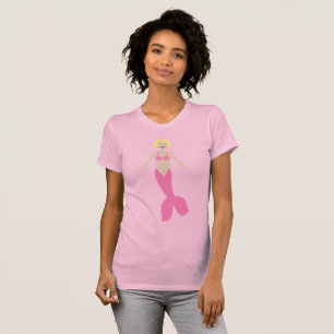 Pretty Pink Fantasy Mermaid T-Shirt
