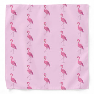 Pretty pink flamingo bandana