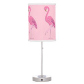 Pretty pink flamingo table lamp (Back)