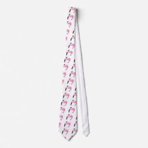 Pretty Pink Flamingo Tie
