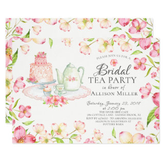 tea party invitation