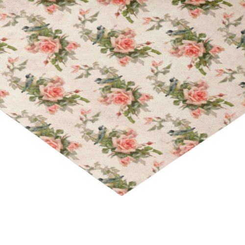 Pretty Pink Floral Tissue Paper