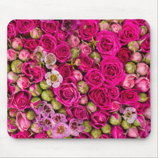 Pretty Pink Flower Image mouse pad