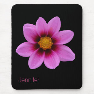 Pretty Pink Flower Mouse Pad