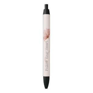 Pretty Pink Flower Pen