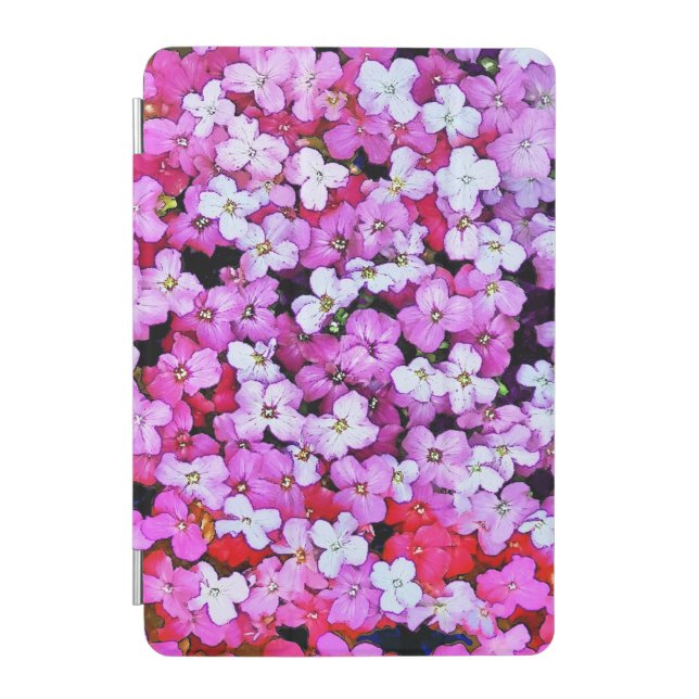 PRETTY PINK FLOWERS  iPad MINI COVER (Front)