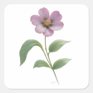 PRETTY PINK FLOWERS STICKER