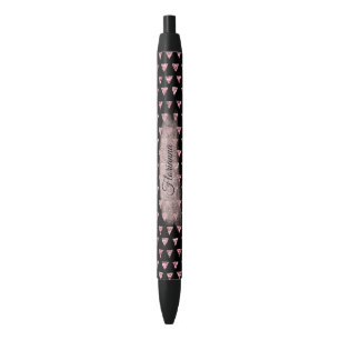 Pretty Pink Foil Abstract - Personalize All Opt Pen