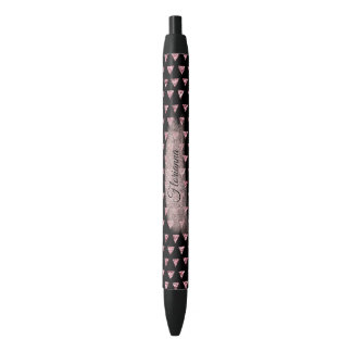 Pretty Pink Foil Abstract - Personalize All Opt Pen