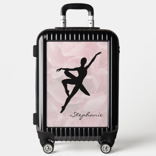 Pretty Pink Girly Ballerina Ugo Carry_on Bag