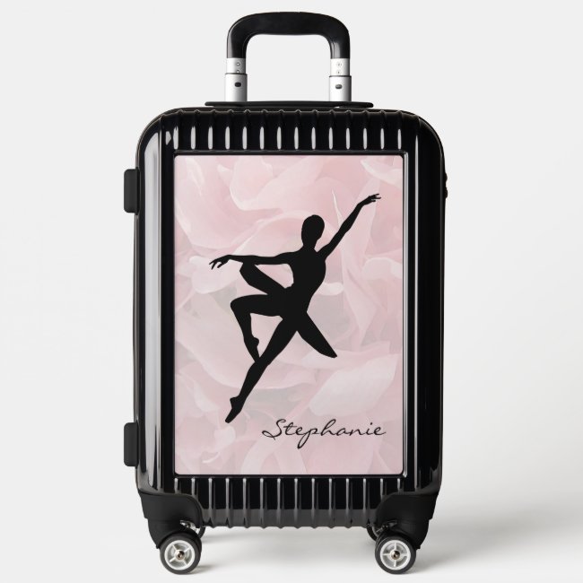 Pretty Pink Girly Ballerina Ugo Carry-on Bag