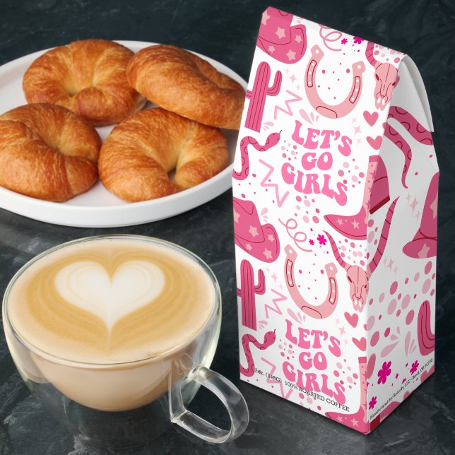 Pretty Pink & Glitter Cowgirl Birthday Roasted Coffee (Breakfast)
